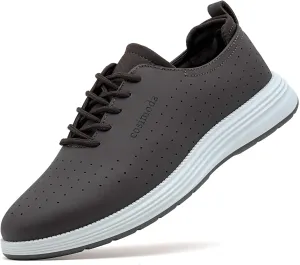 Men's Oxfords Shoes Dress Shoes Classic Business Casual Shoes, Dress Sneakers Formal Lace Up Derby Sneakers for Men