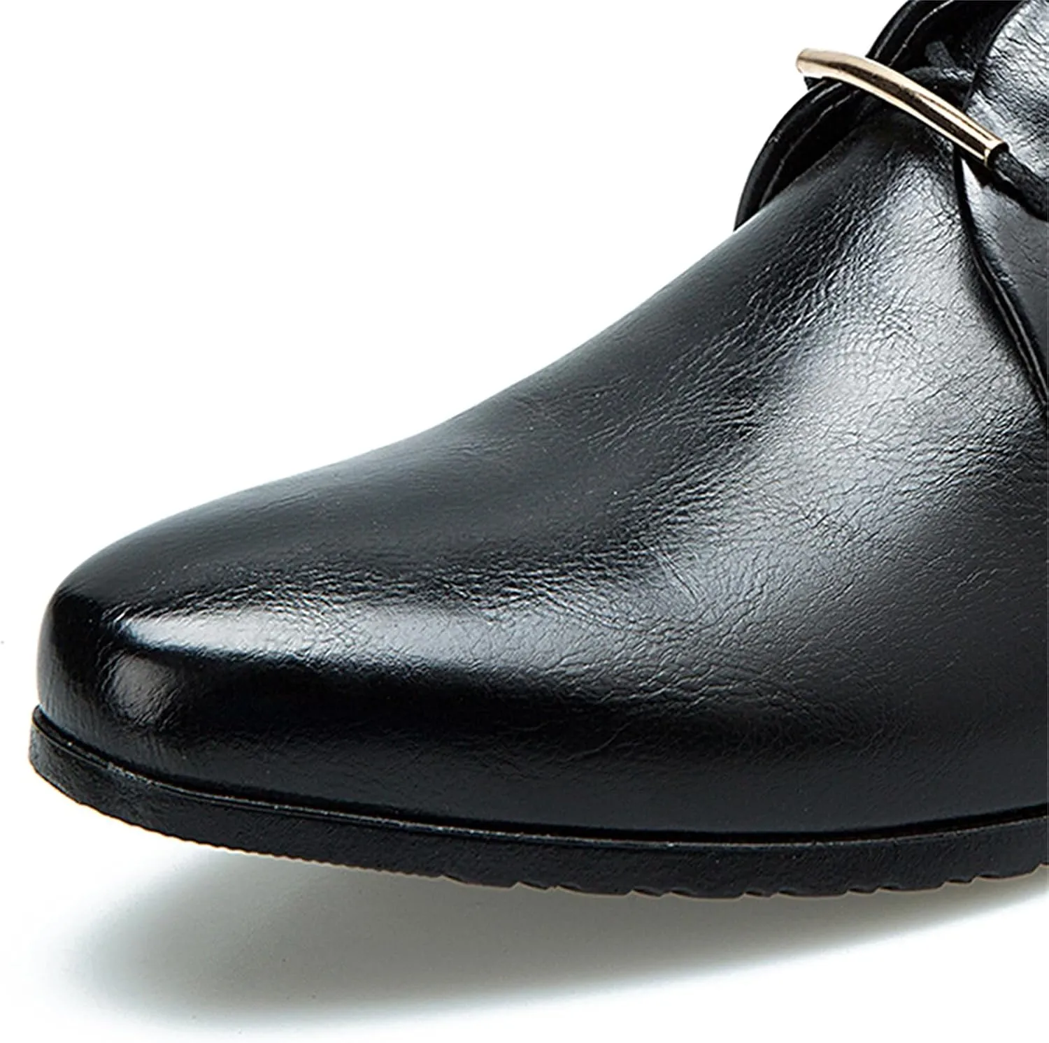 Men's Retro Dress Shoes Formal Business Leather Oxfords Dressy Suit Tuxedo Metal Shoelaces Weeding Prom Derby Shoes