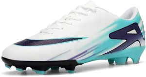 Men's Soccer Shoes Football Cleats Low-Tops Lace-Up Non-Slip Spikes Indoor Outdoor Sports Athletic Baseball Lacrosse Sneaker