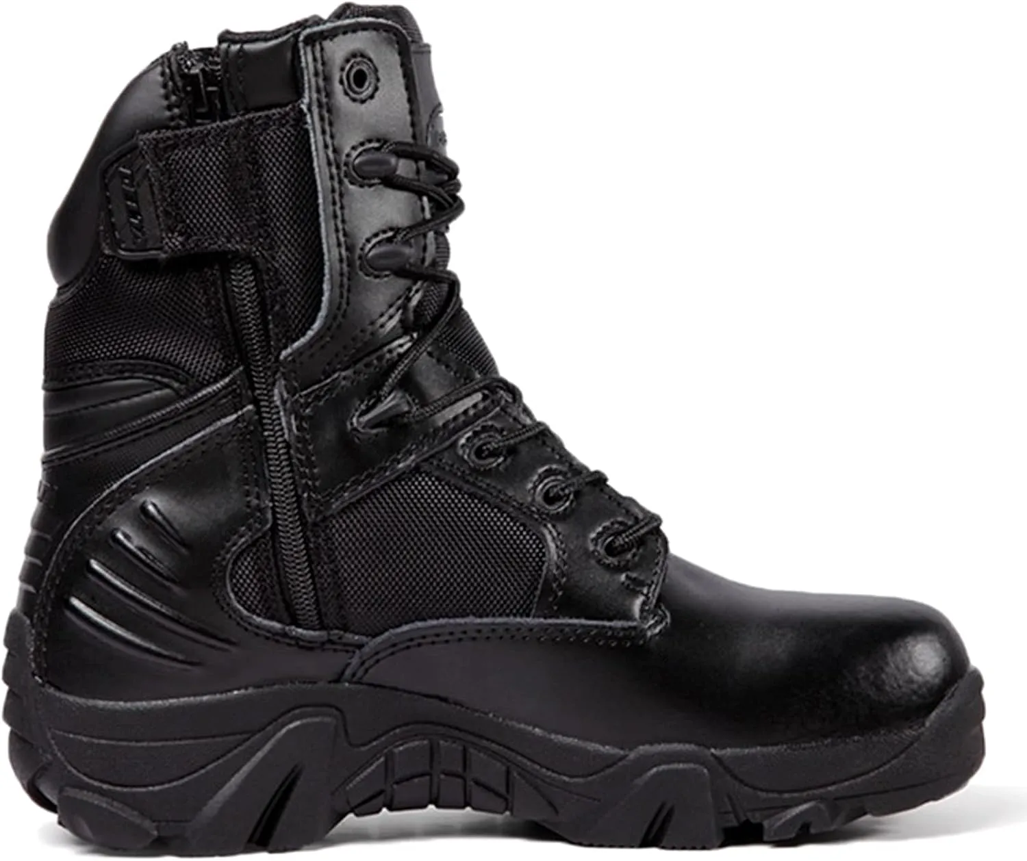 Men's Waterproof Walking Boots Outdoor High Trekking Backpacking Travel ​Camping Shoe Black-EU45/US11