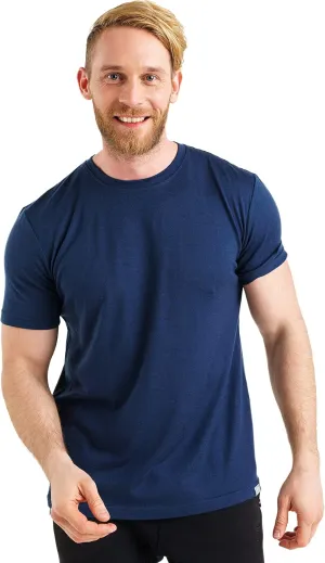 Merino.tech Merino Wool T-Shirt Mens - 100% Merino Wool Undershirt Lightweight Base Layer