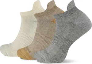 Merrell Unisex-Adult Wool Everyday Hiking Low Cut Socks - 3 Pairs - Cushioned Moisture Wicking