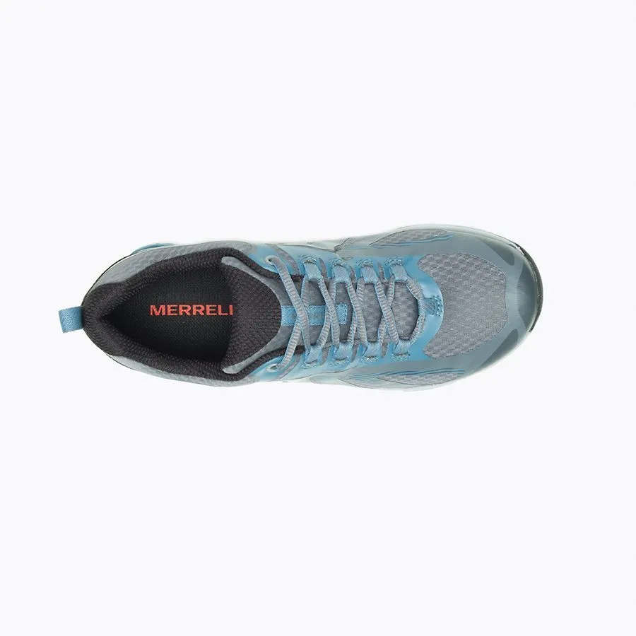 Merrell Women's Siren Edge 3 Waterproof Wide Width Rock/Bluestone TPU J034446W