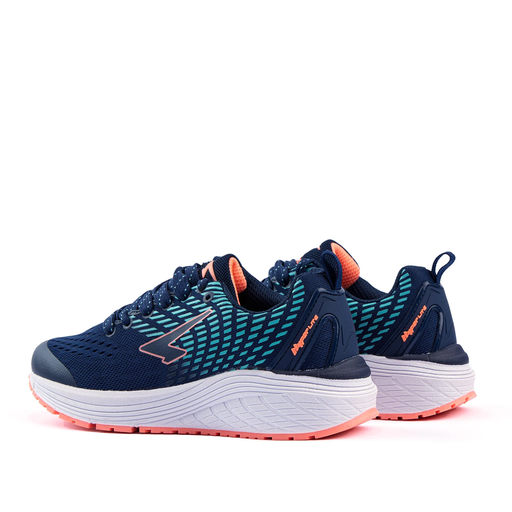 Monsoon Girls Lace Up Runner Navy/Mint
