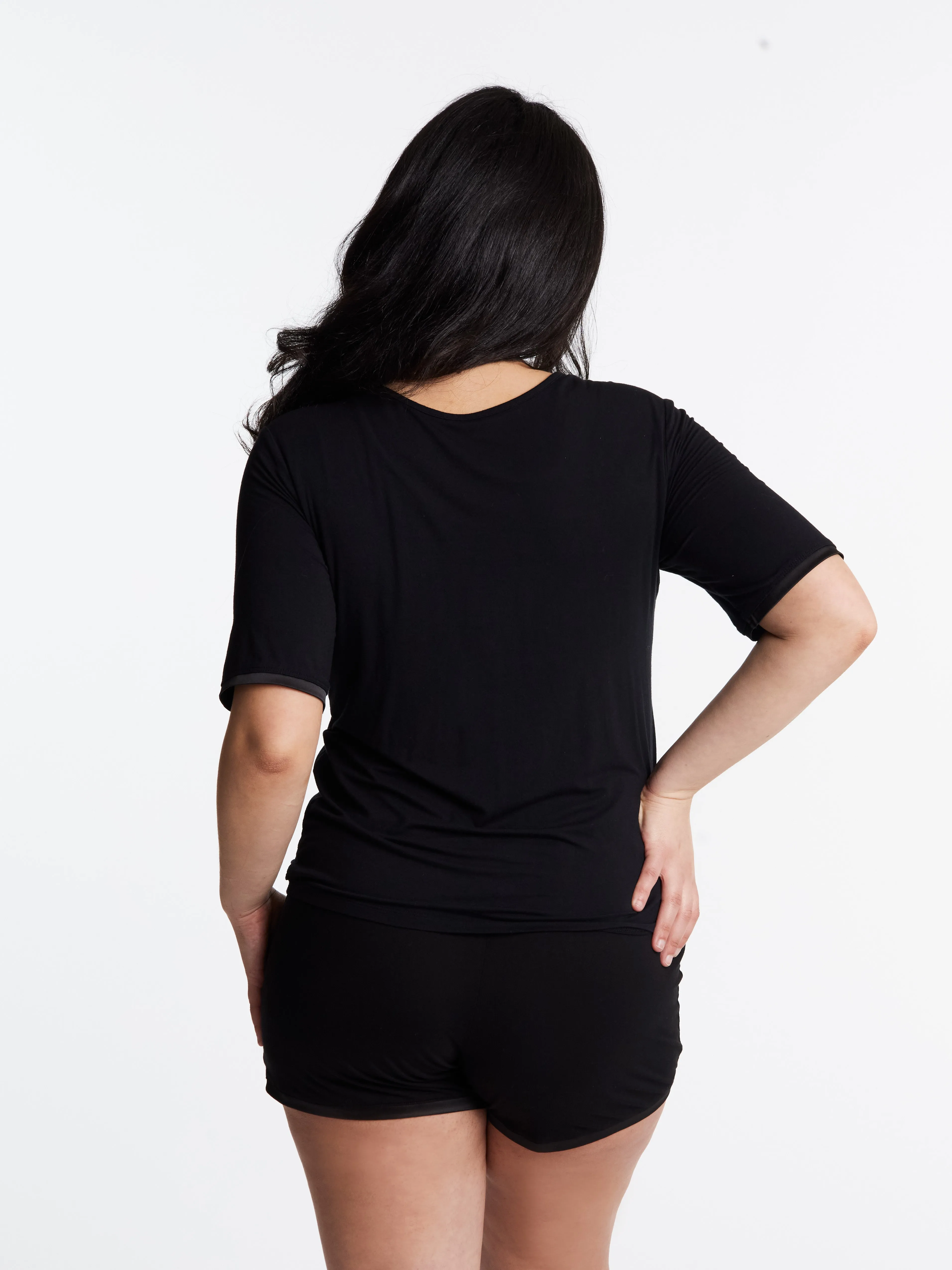 Muffin-free Waistband, 4 inch Shorts, Bamboo
