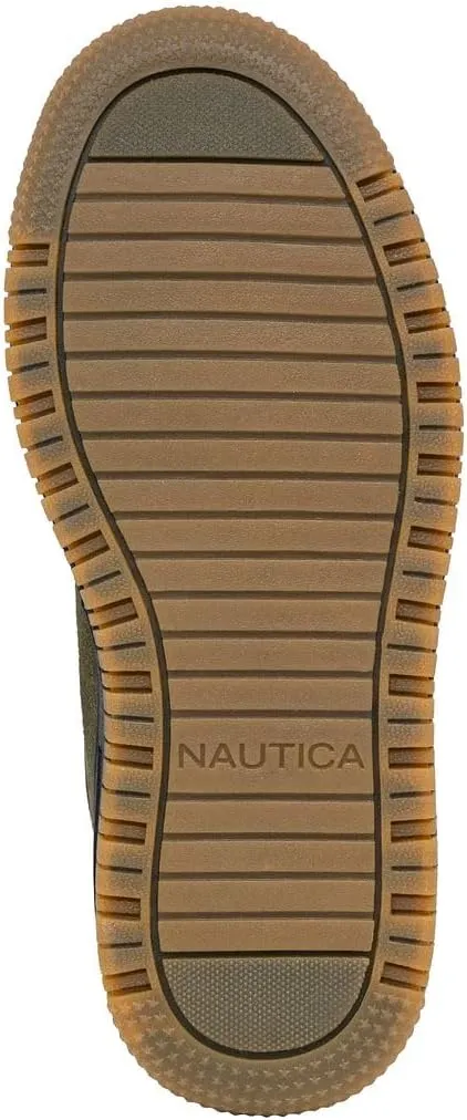 Nautica Kids Sneaker: Lace-Up Fashion Shoe with Boot-Like High Top Design for Boys and Girls (Big Kid/Little Kid Sizes) - Horizon