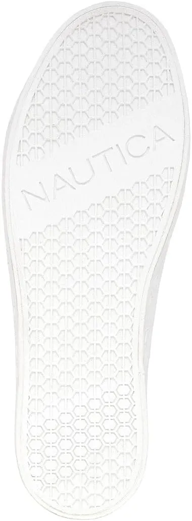 Nautica Women’s Lace-Up Fashion Sneakers – Low-Top Casual Walking & Tennis Shoes with Platform or Regular Heel