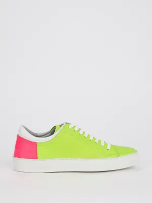 Neon Green Low Top Sneakers
