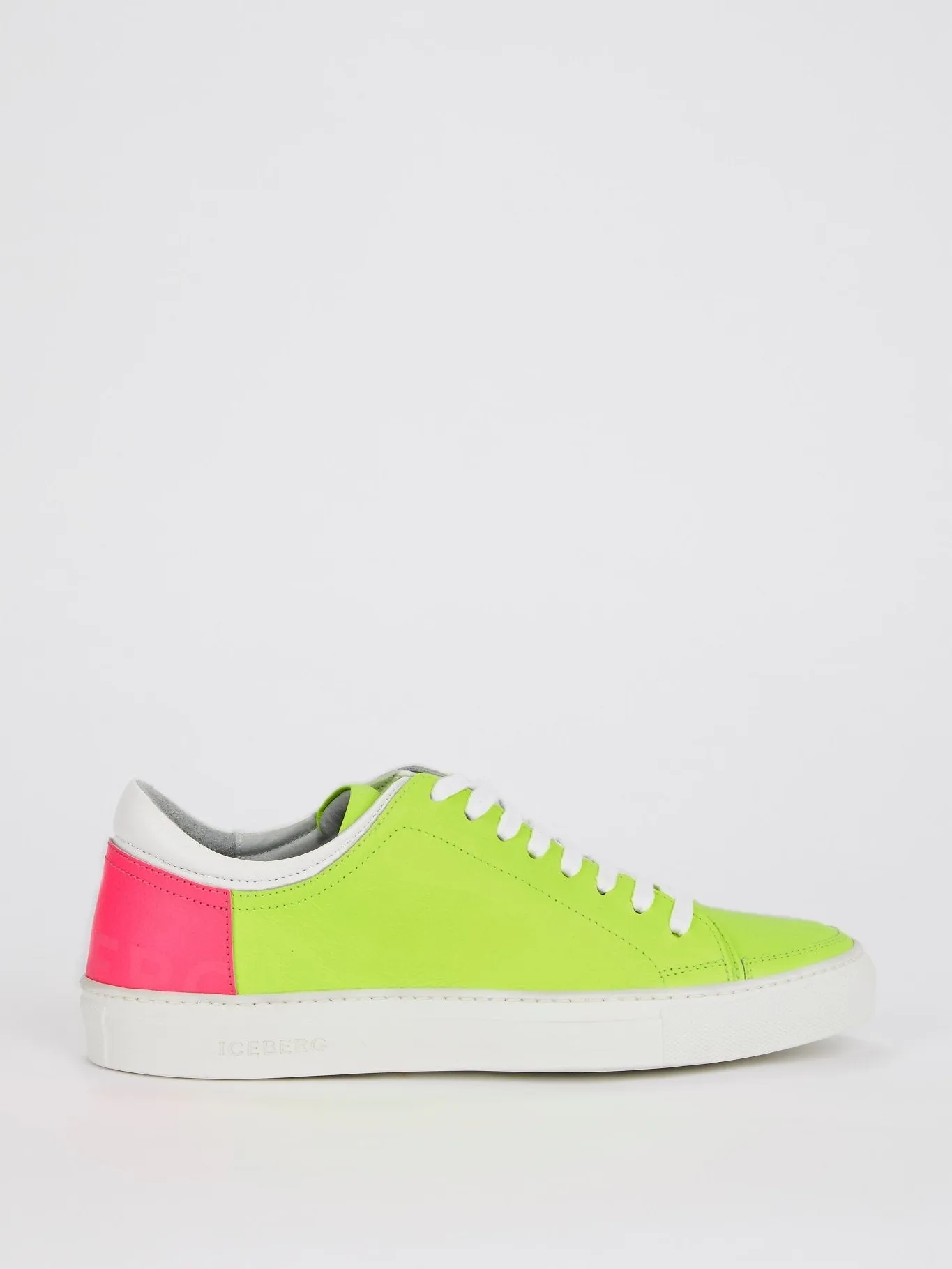 Neon Green Low Top Sneakers