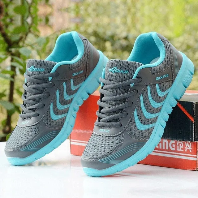 New Arrivals fashion tenis feminino light breathable mesh shoes