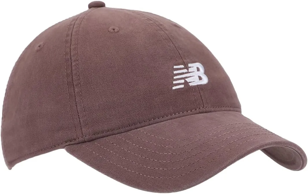 New Balance Adult Women's 6 Panel Unstructured Lightweight Adjustable Classic Twill Casual Baseball Dad Hat