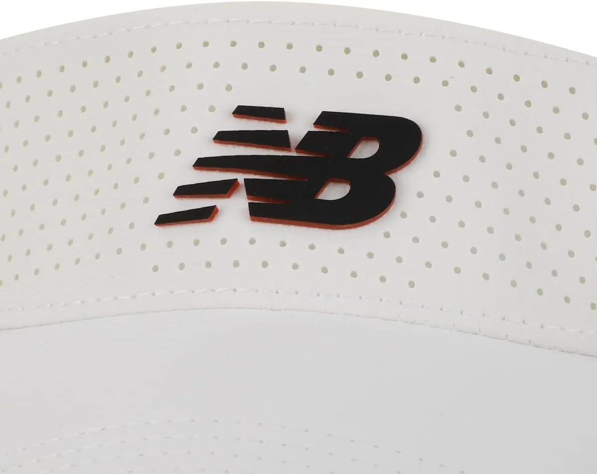 New Balance Performance Adult Unisex Lightweight Adjustable Stretch Running Mesh Performance Visor