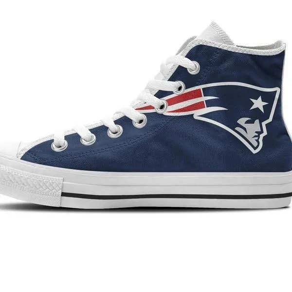 new england patriots mens high top sneakers high top