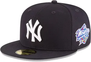 New Era New York Yankees MLB 59FIFTY 1998 World Series Team Color Authentic Collection Fitted On Field Cap Hat