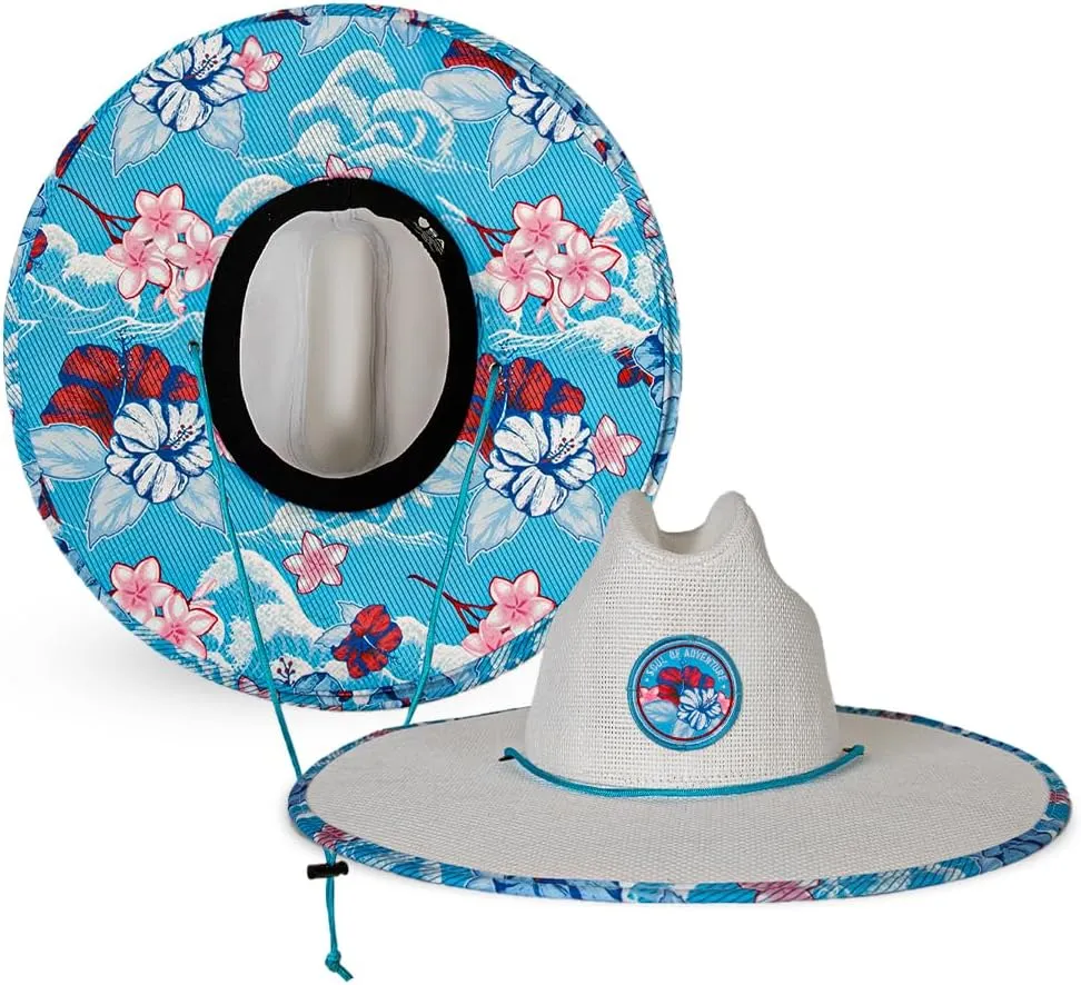 New Premium Keys Straw Hat for UV Sun Protection | UPF 50  Sun Protection, Adjustable Drawstring, Universal Size | by SA Co.
