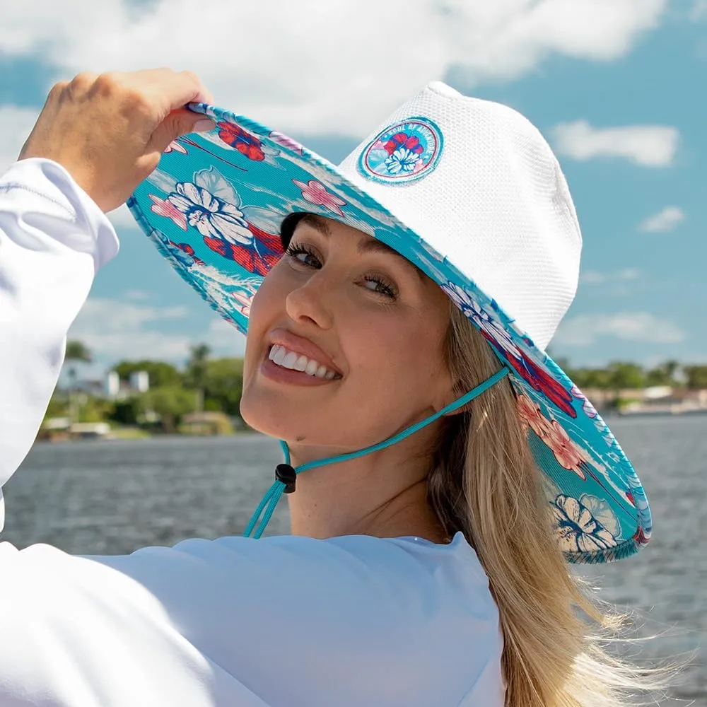 New Premium Keys Straw Hat for UV Sun Protection | UPF 50  Sun Protection, Adjustable Drawstring, Universal Size | by SA Co.