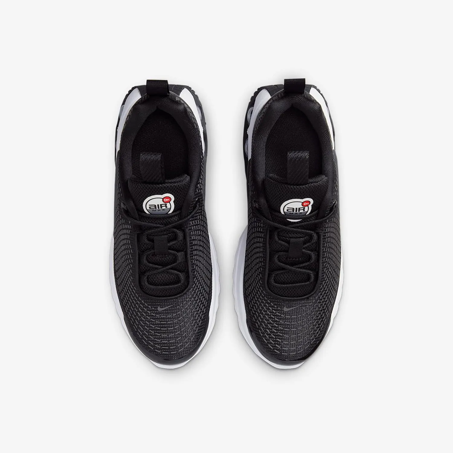 Nike Air Max Dn Little Kids' Shoes (FN4453-007, Black/Dark Grey/Black/White)