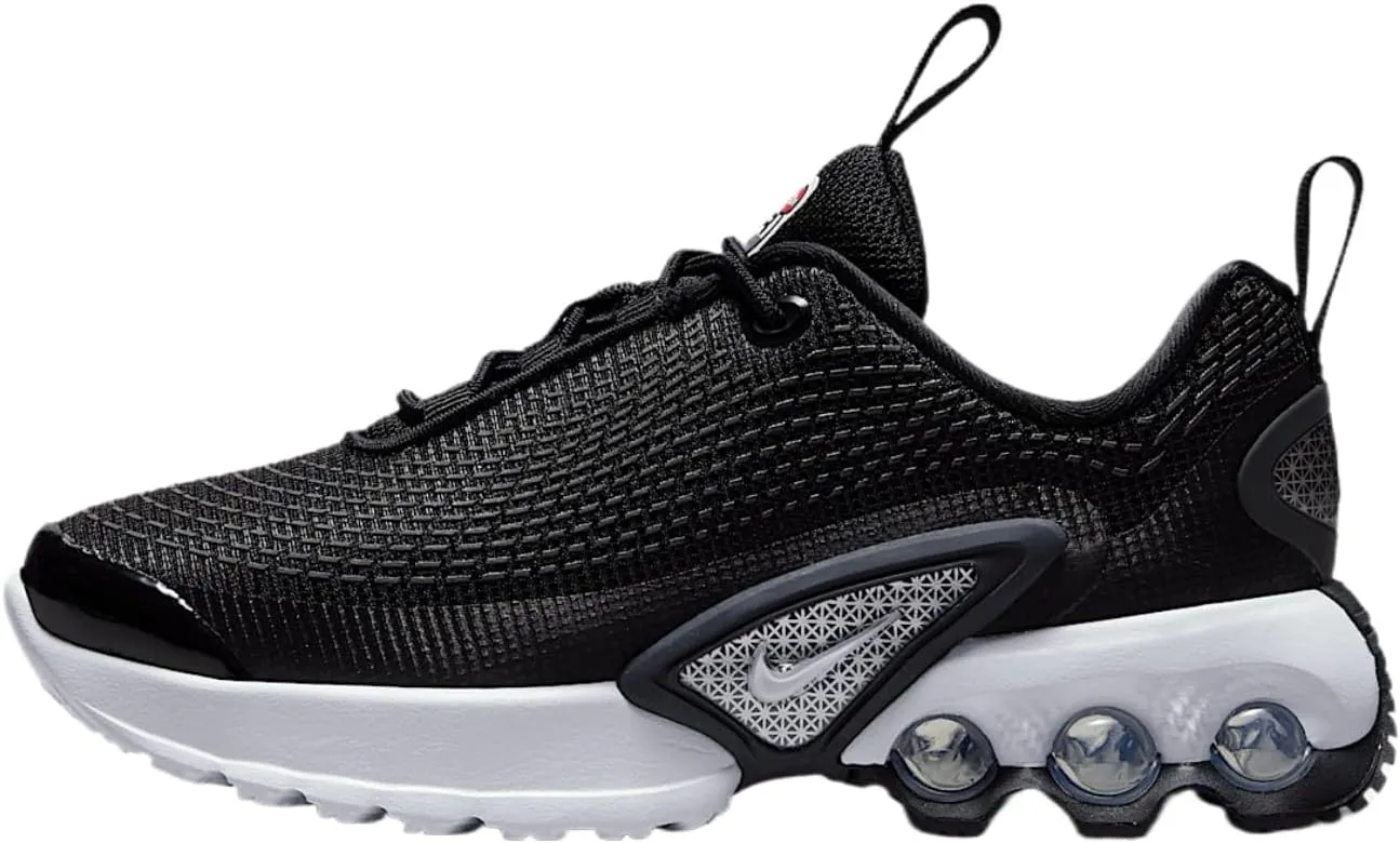 Nike Air Max Dn Little Kids' Shoes (FN4453-007, Black/Dark Grey/Black/White)