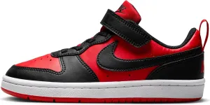 Nike Court Borough Low Recraft Shoes Sneaker, University Red/Black-White, 2 US Unisex Little Kid