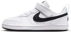 Nike Court Borough Low Recraft Shoes Sneaker, White/Black, 2 US Unisex Little Kid