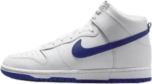 Nike Dunk High Retro Men's Shoes (DV0828-101, White/Summit White/Concord) Size 8