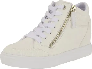 Nine West Women's Tons High Top Hidden Wedge Sneaker