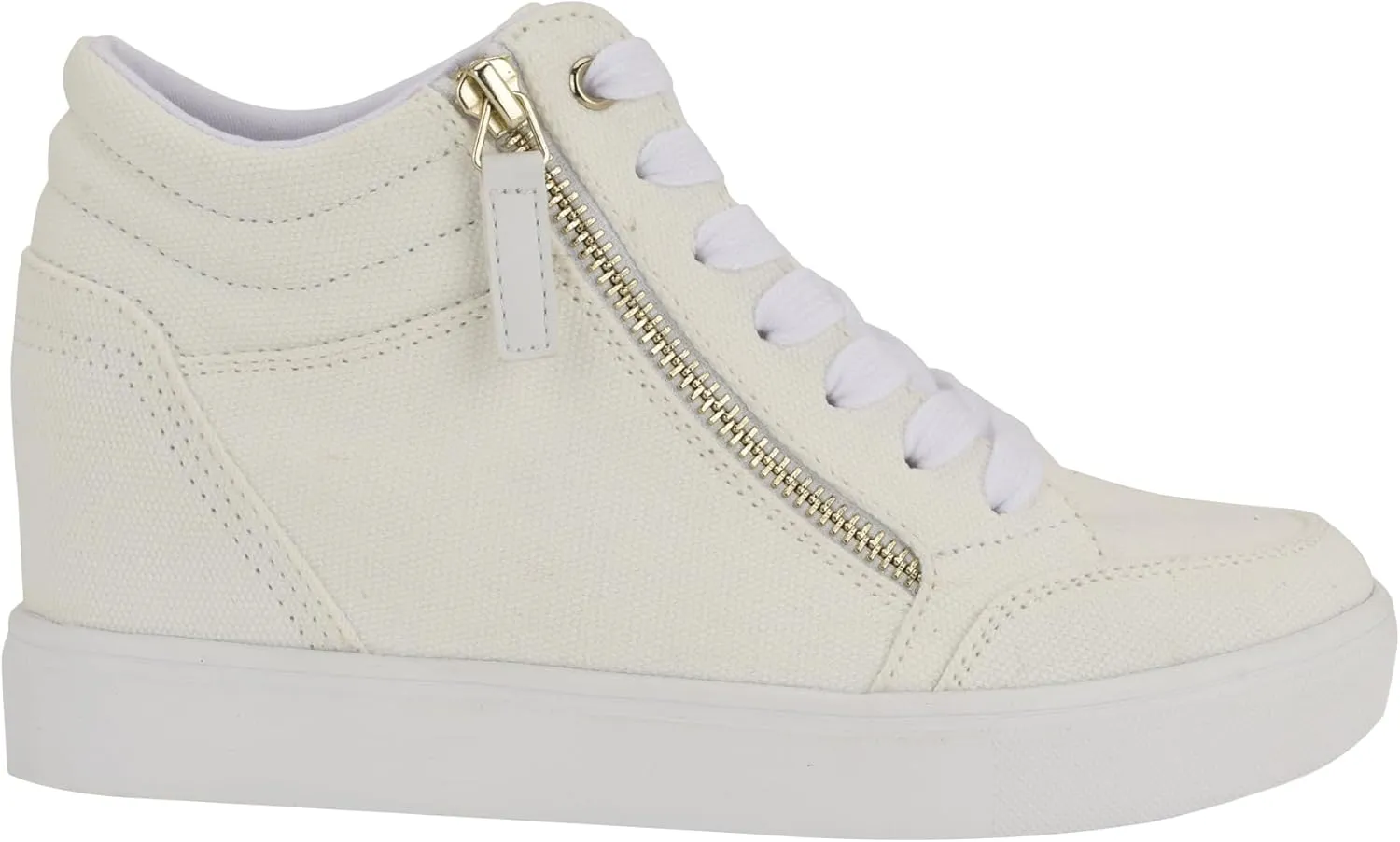 Nine West Women's Tons High Top Hidden Wedge Sneaker