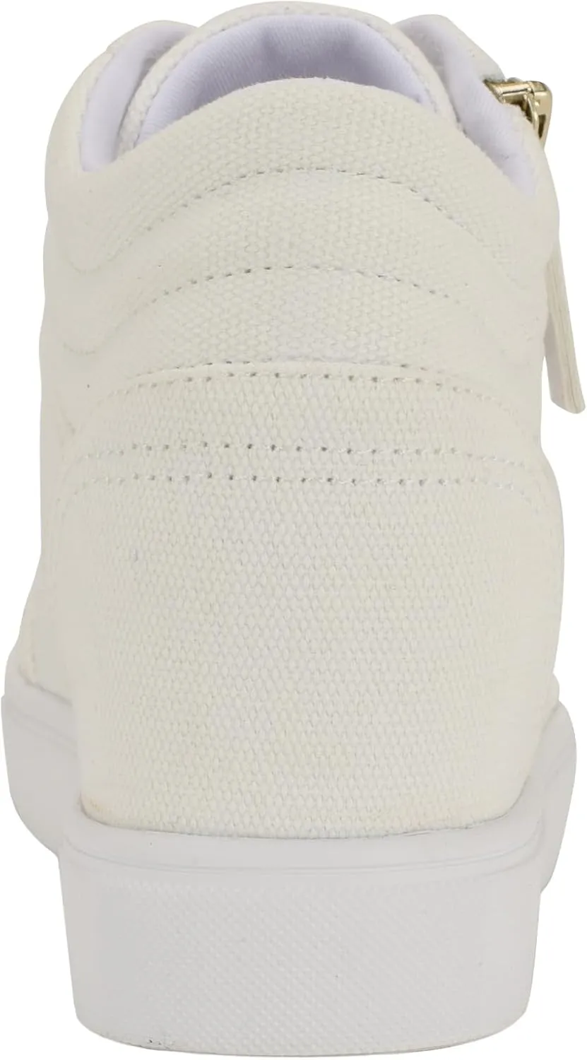 Nine West Women's Tons High Top Hidden Wedge Sneaker