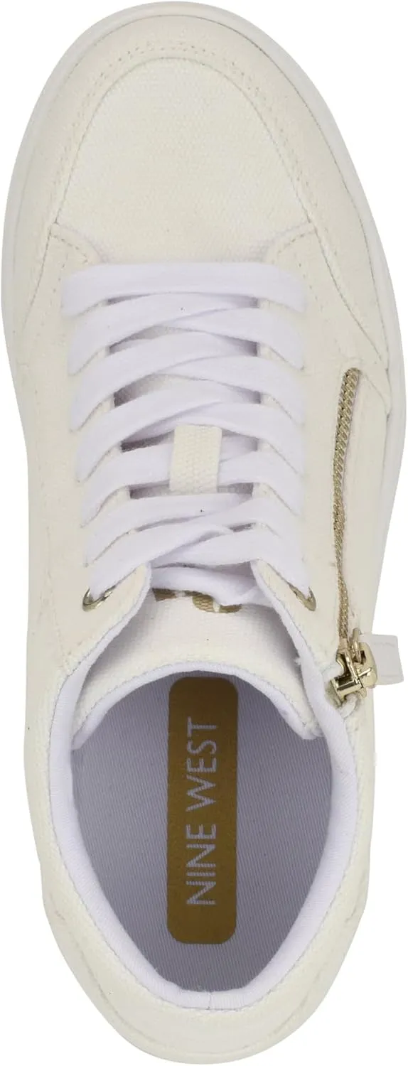 Nine West Women's Tons High Top Hidden Wedge Sneaker