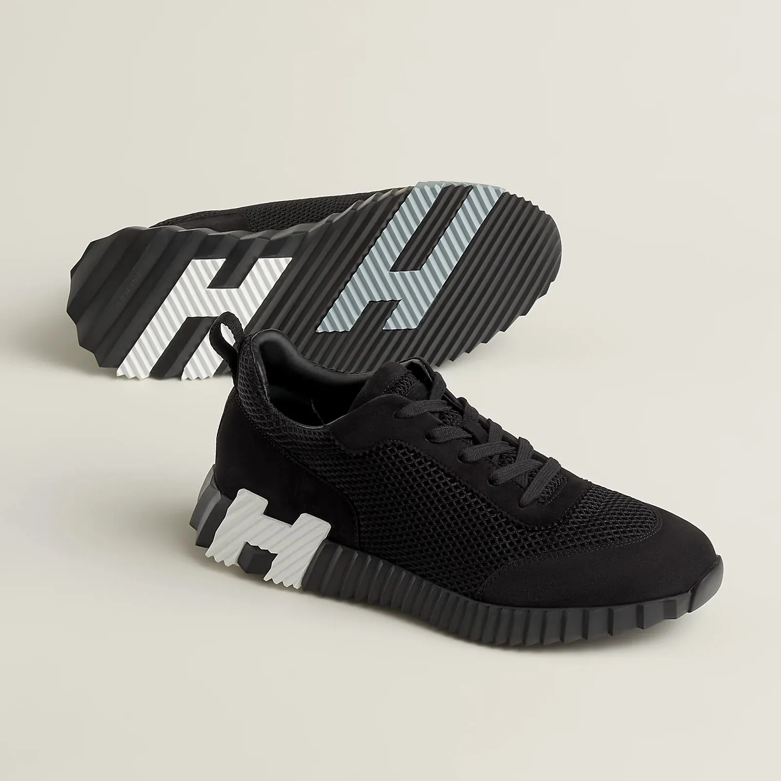 Noir White H Bouncing sneaker