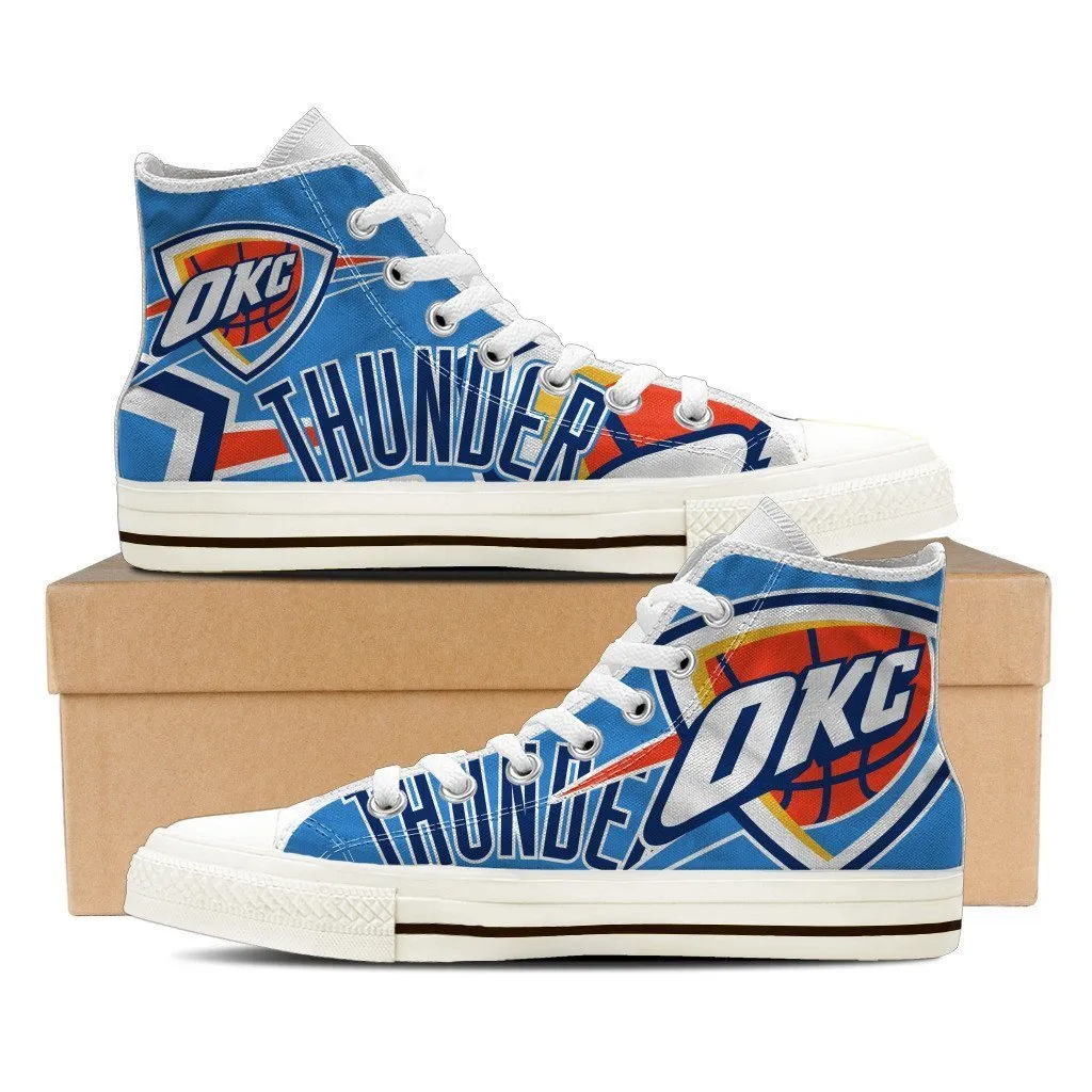 oklahoma city thunder mens high top sneakers high top
