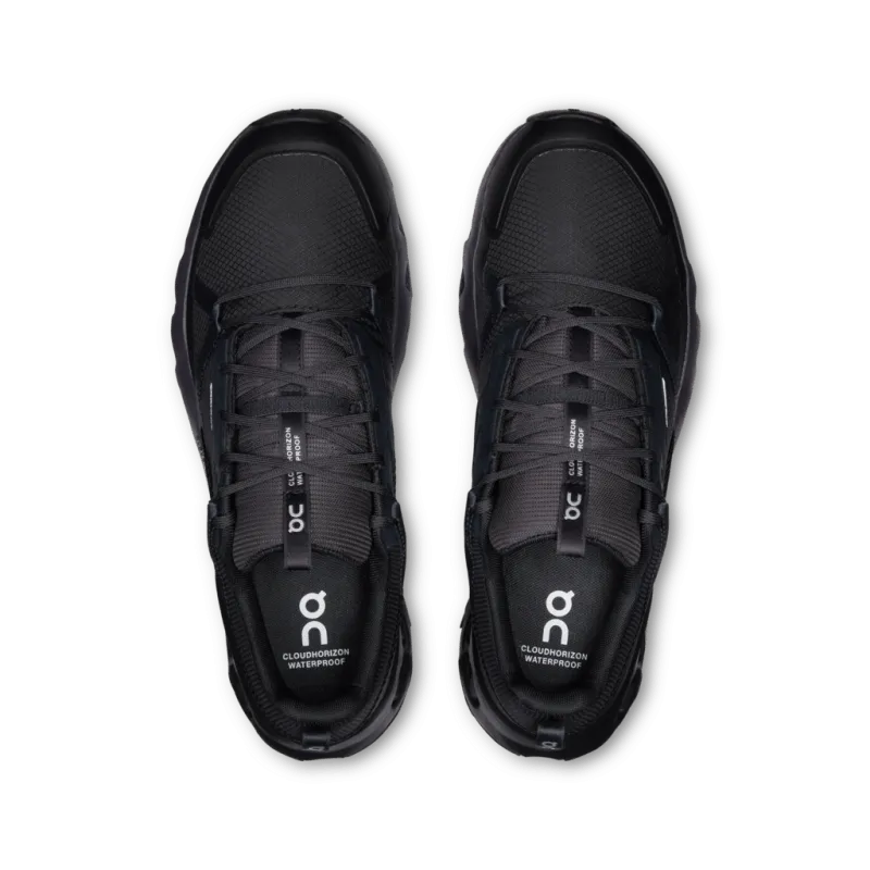 On Men's Cloudhorizon Waterproof - Black/Black