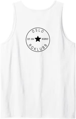 Oslo Roklubb Logo Sculling Flat Water Rowing-Boat Gear Tank Top