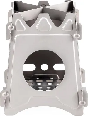 Outdoor Stove Folding Pot for Cooking Foldable Camping Hiking Rack Accessorie/a