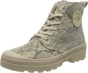 PALLADIUM Women's Avenue High Python Sneaker