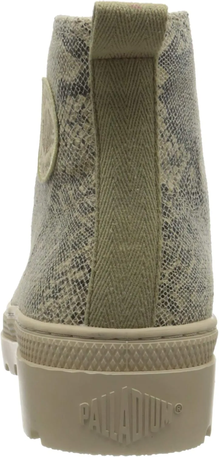PALLADIUM Women's Avenue High Python Sneaker
