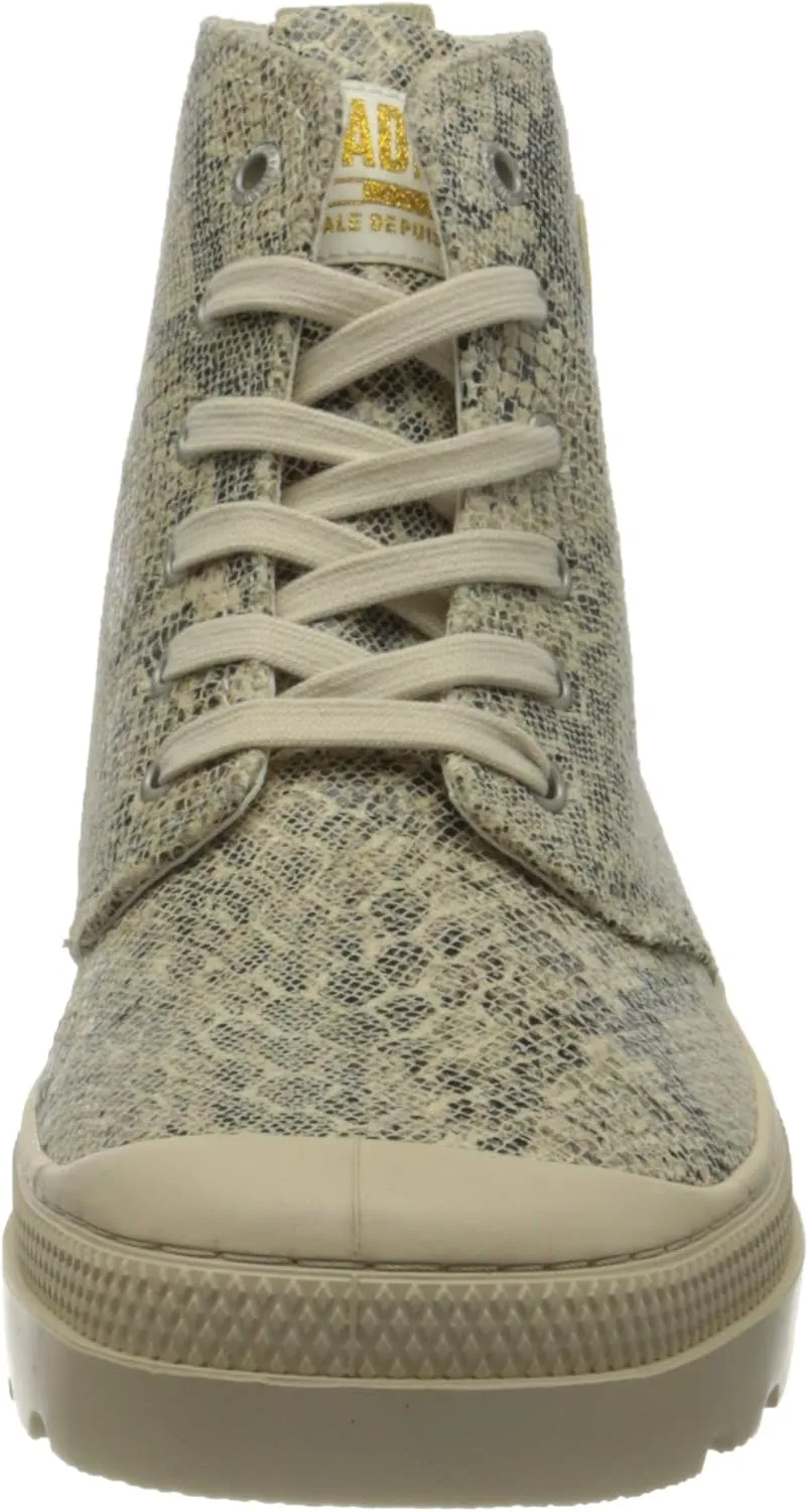 PALLADIUM Women's Avenue High Python Sneaker