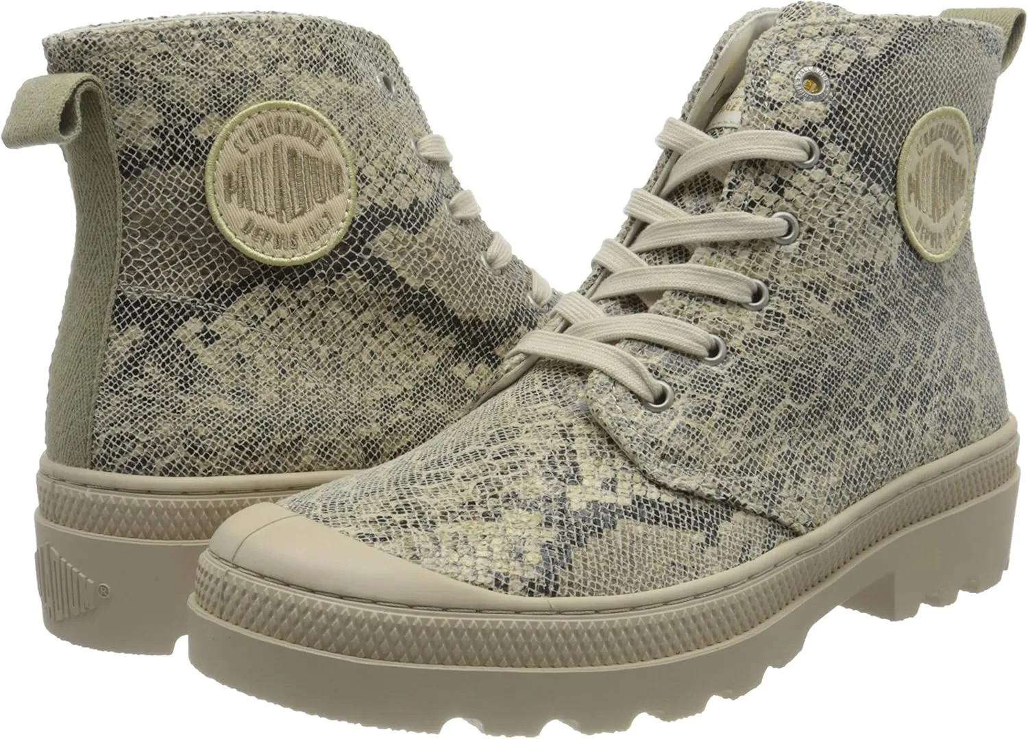 PALLADIUM Women's Avenue High Python Sneaker