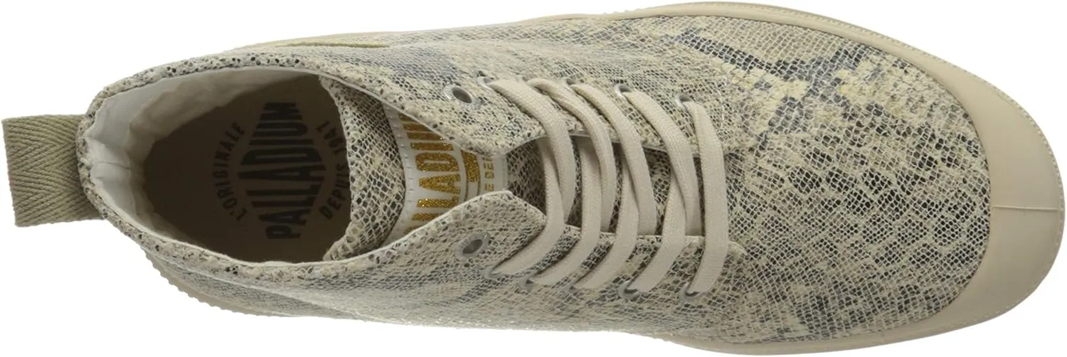 PALLADIUM Women's Avenue High Python Sneaker