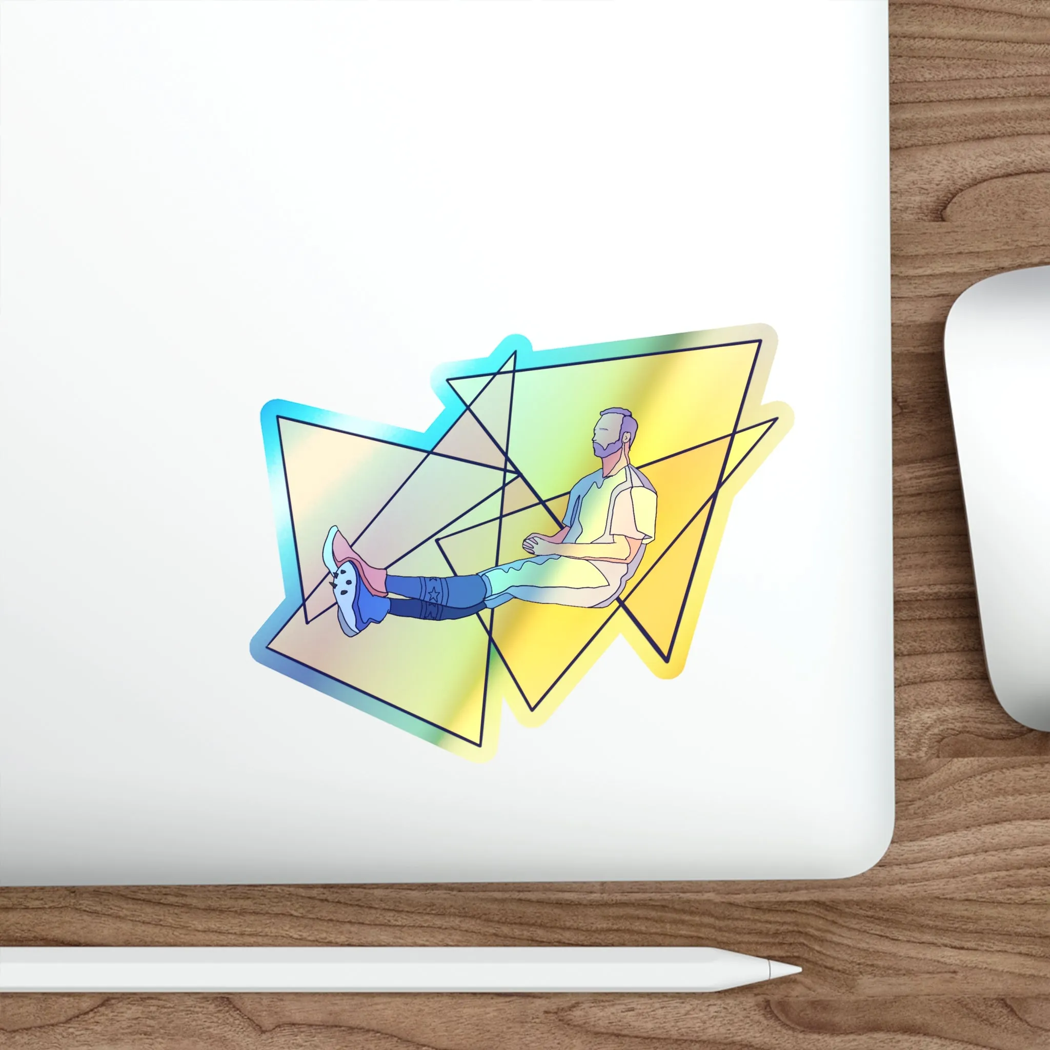 Pete Home Run Derby Holographic Stickers