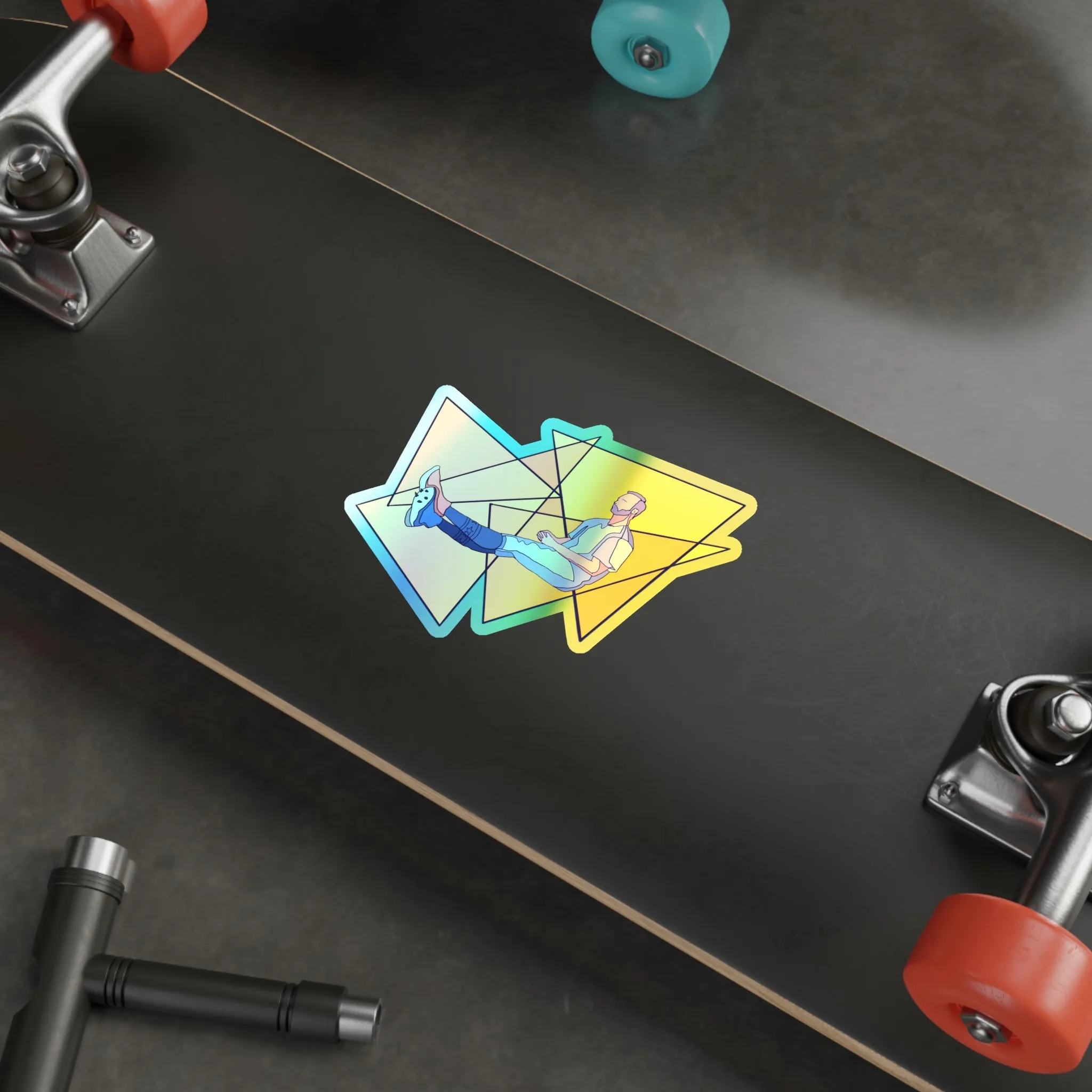 Pete Home Run Derby Holographic Stickers