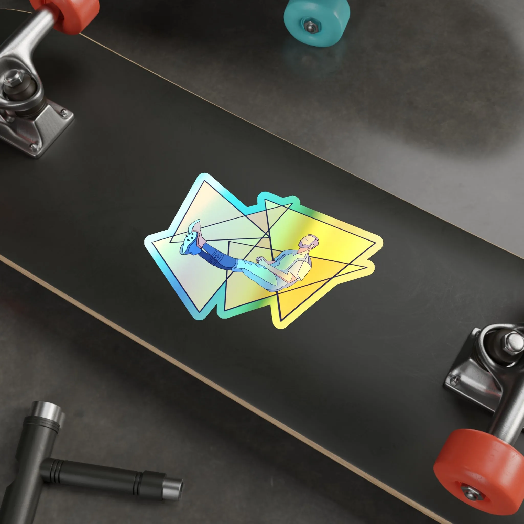 Pete Home Run Derby Holographic Stickers