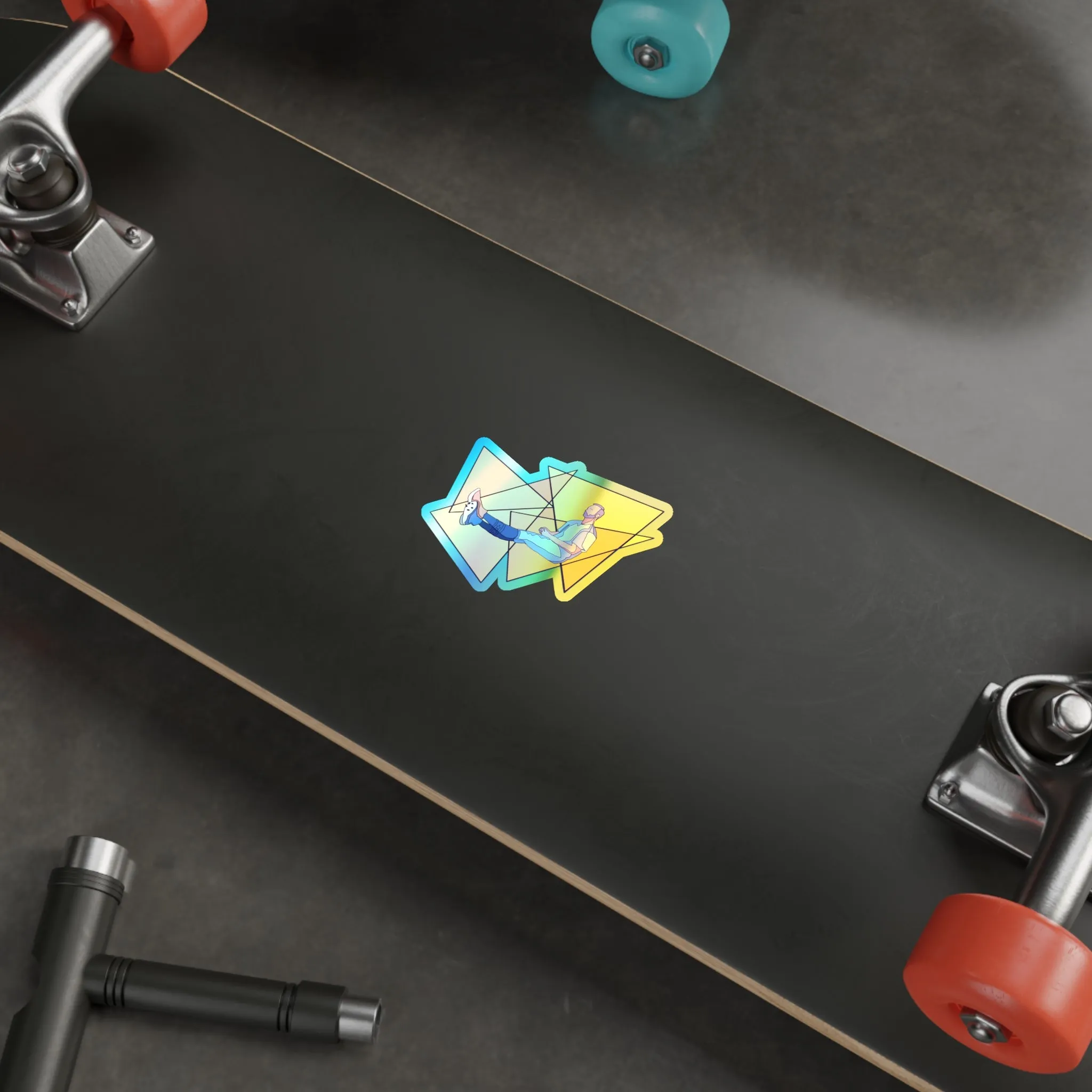 Pete Home Run Derby Holographic Stickers