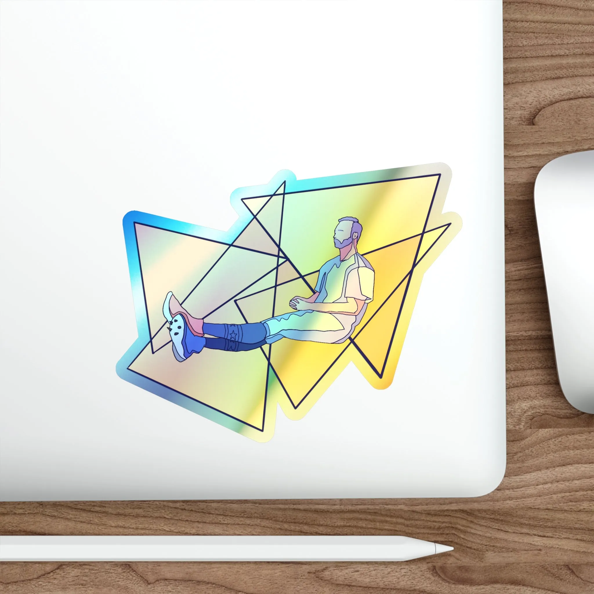 Pete Home Run Derby Holographic Stickers