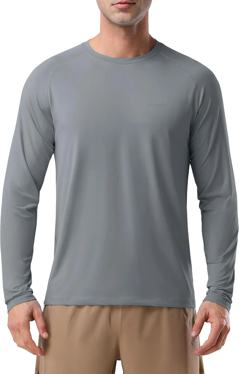 Pioneer Camp Men's Sun UV Protection SPF Shirts UPF50  Rash Guard Long Sleeve Lightweight Hiking Quick Dry Running Swim Shirt