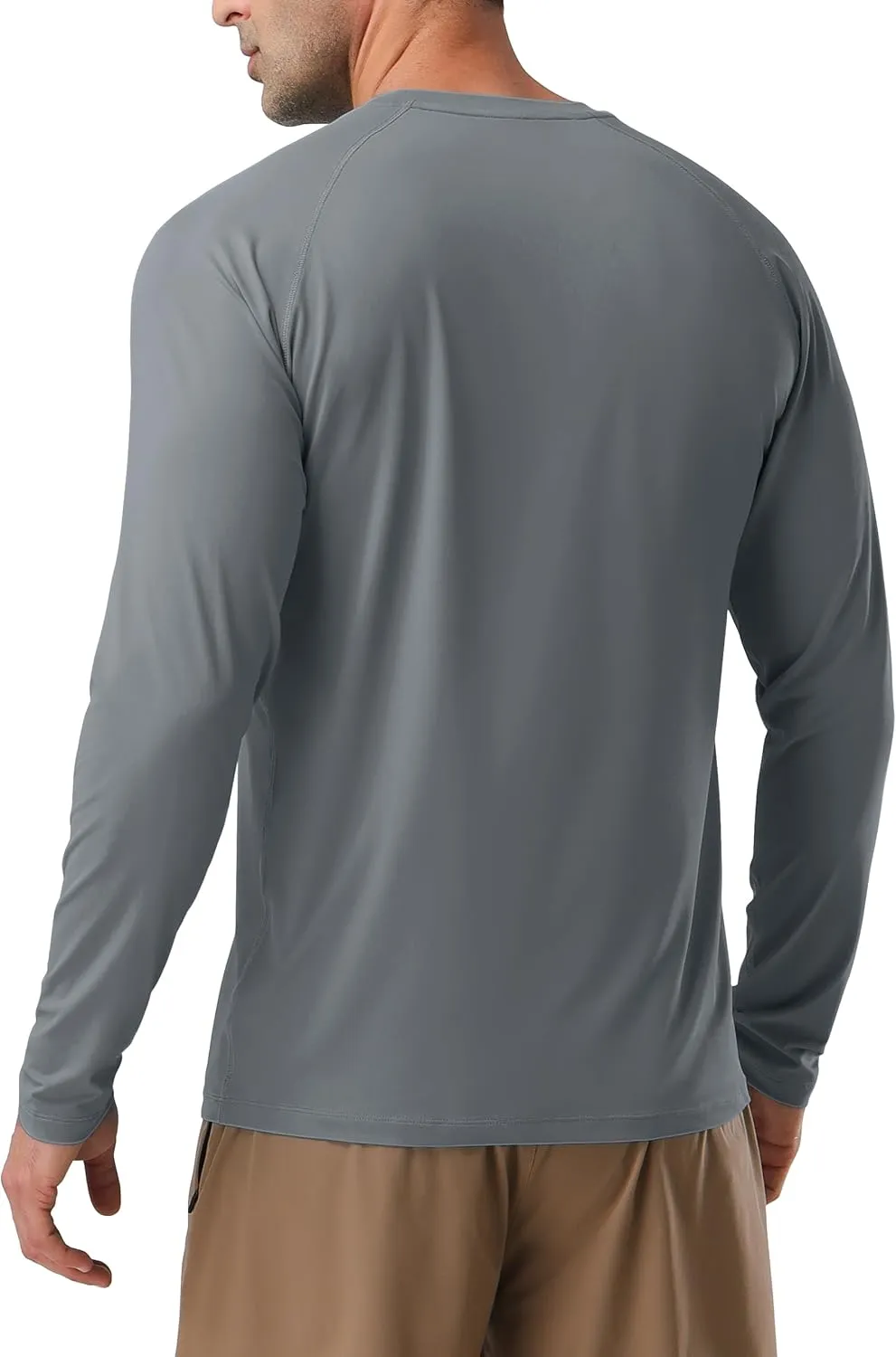 Pioneer Camp Men's Sun UV Protection SPF Shirts UPF50  Rash Guard Long Sleeve Lightweight Hiking Quick Dry Running Swim Shirt