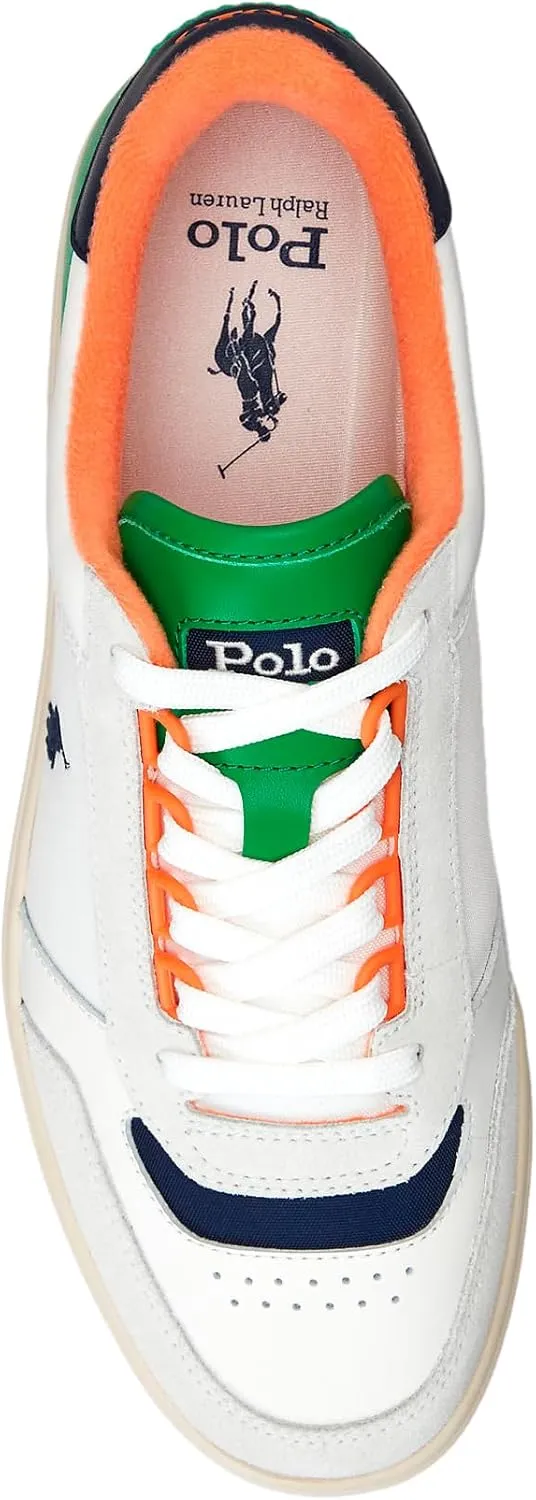 Polo Ralph Lauren Men's Court Sport Leather-Suede Sneaker