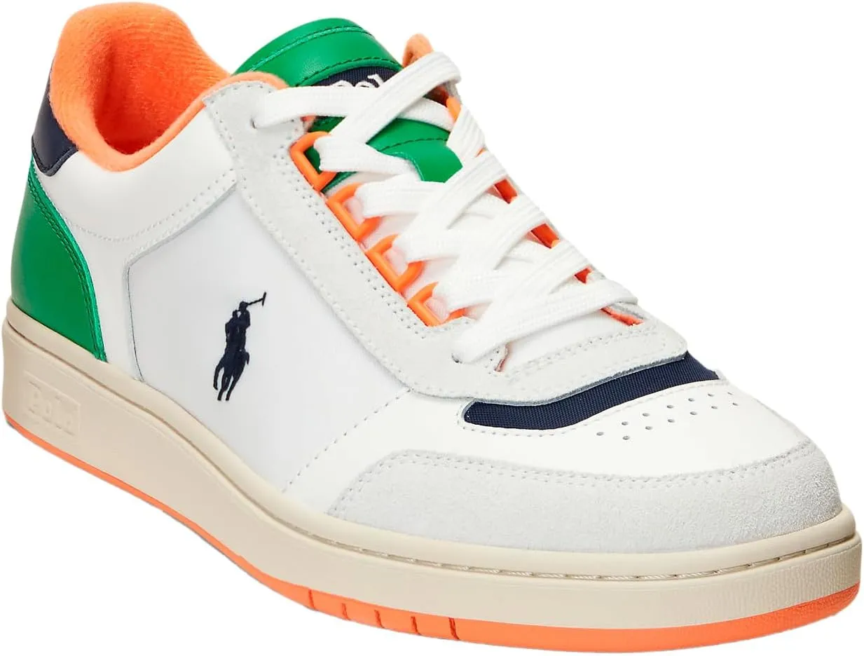 Polo Ralph Lauren Men's Court Sport Leather-Suede Sneaker