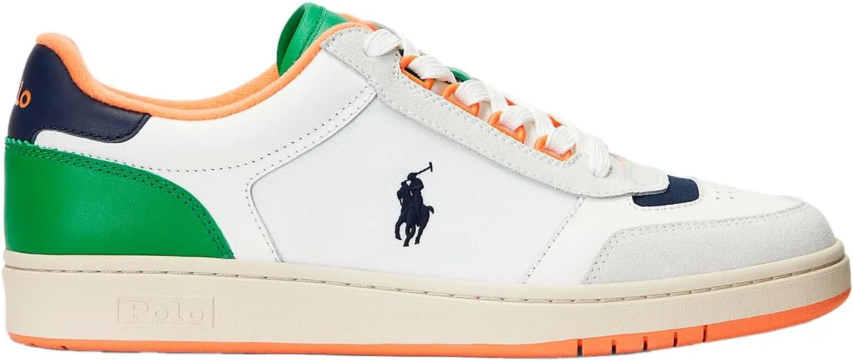 Polo Ralph Lauren Men's Court Sport Leather-Suede Sneaker
