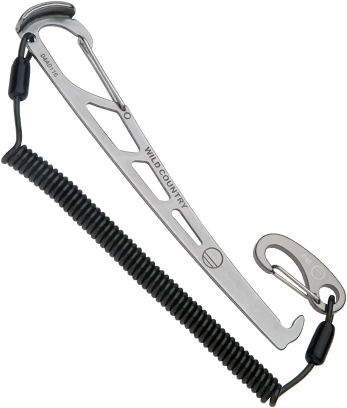 Pro Key with Leash - Lightweight Rock Climbing Nut Tool